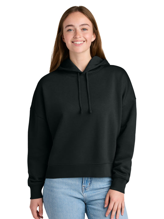 Women's Stella Nora Pocketless Hooded Sweatshirt - SXW035 - Black