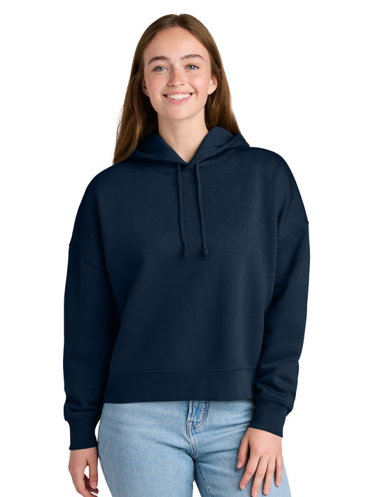 Women's Stella Nora Pocketless Hooded Sweatshirt - SXW035 - French Navy