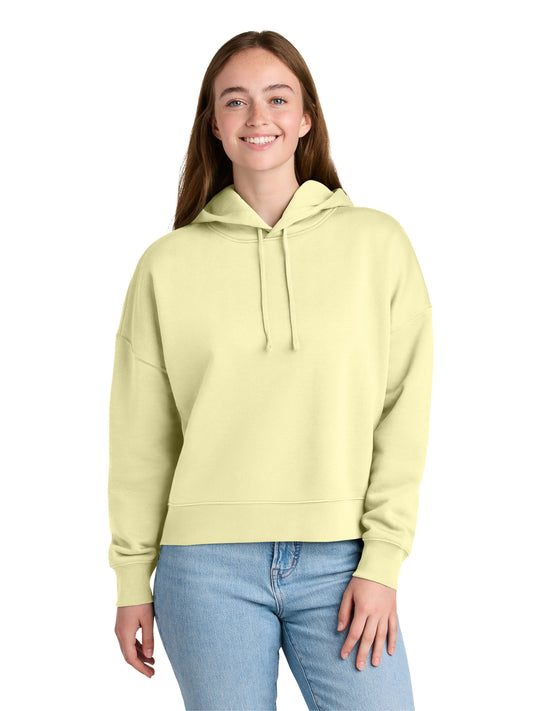 Women's Stella Nora Pocketless Hooded Sweatshirt - SXW035 - Lemon Sorbet
