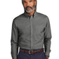 Men's 1-Pocket Wrinkle-Free Pinpoint Tall Shirt - TBB18000 - Deep Black