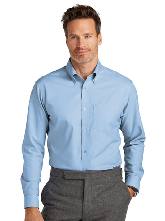 Men's 1-Pocket Tall Wrinkle-Free Shirt - TBB18002 - Newport Blue