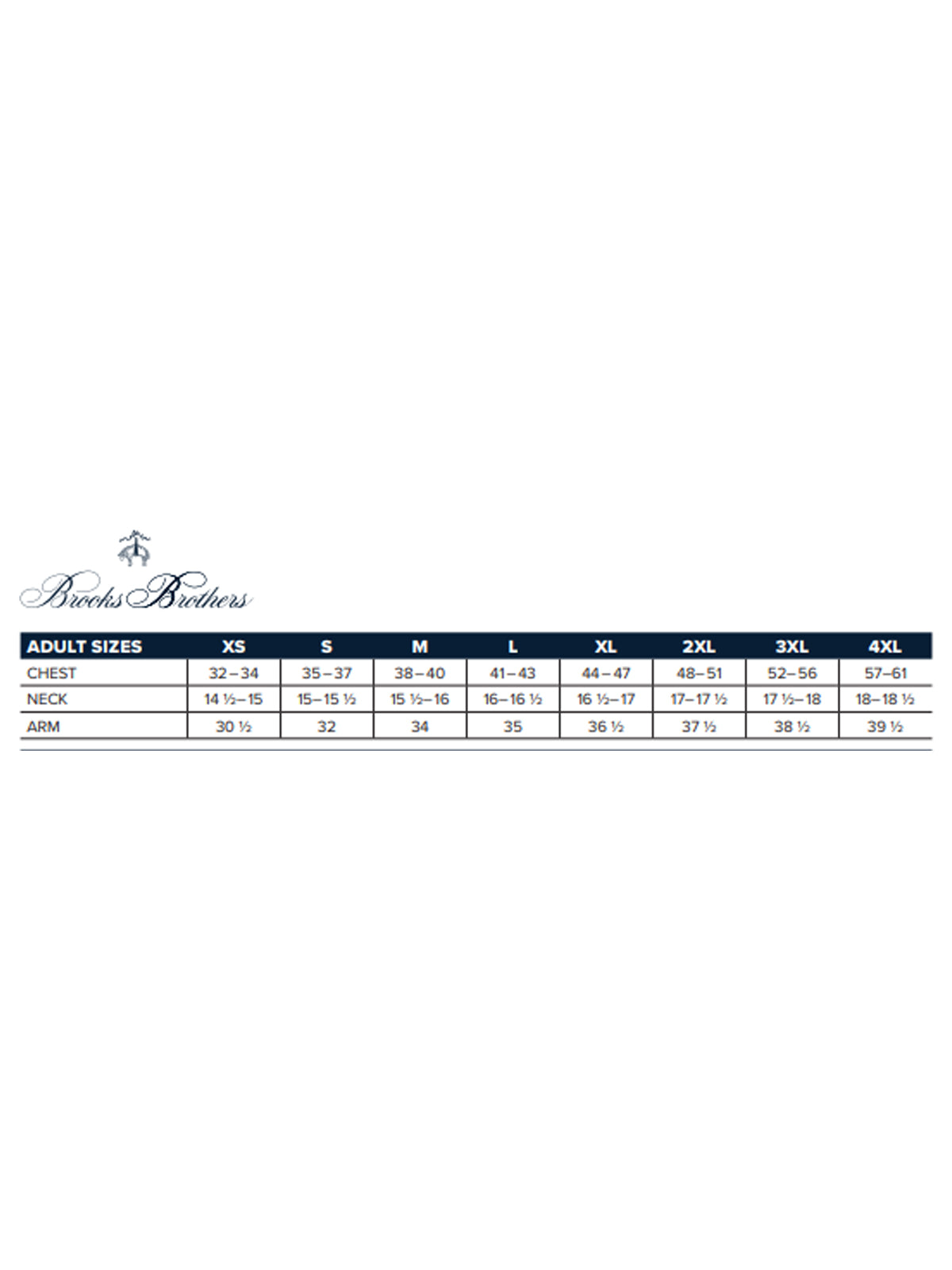 SIZECHART