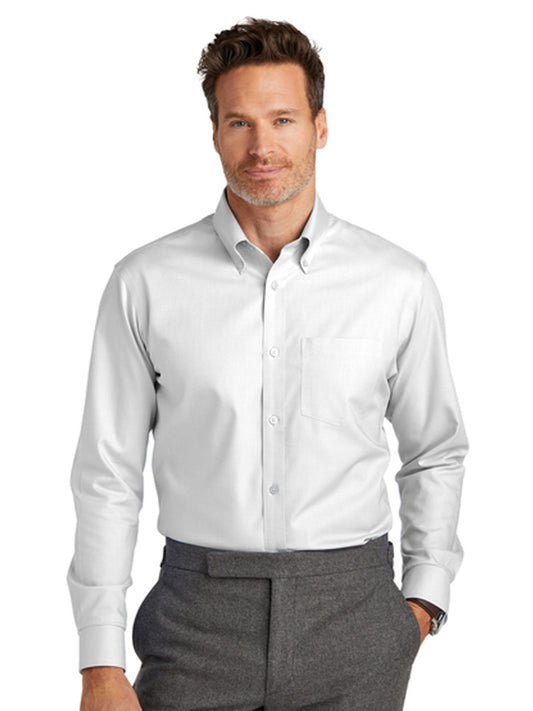 Men's 1-Pocket Tall Wrinkle-Free Shirt - TBB18002 - White