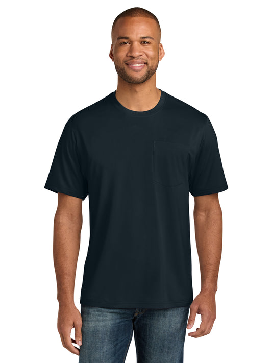 Men's Tall Workwear Pro Short Sleeve Pocket T-Shirt - TLCS440P - Navy