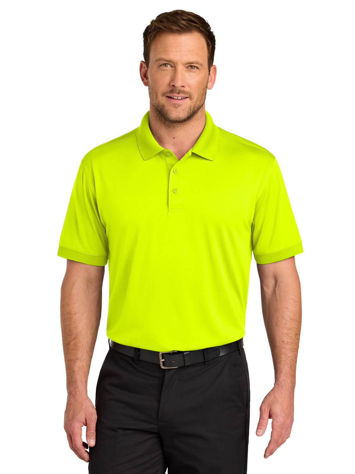Men's Tall Workwear Pro Polo - TLCS450 - Safety Yellow