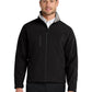Men's Tall Glacier® Soft Shell Jacket - TLJ790 - Black/Chrome