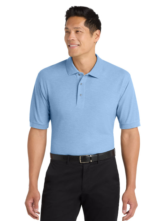 Men's Tall Silk Touch Polo Shirt - TLK500 - Light Blue