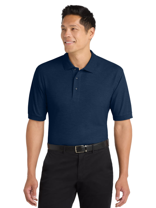 Men's Tall Silk Touch Polo Shirt - TLK500 - Navy