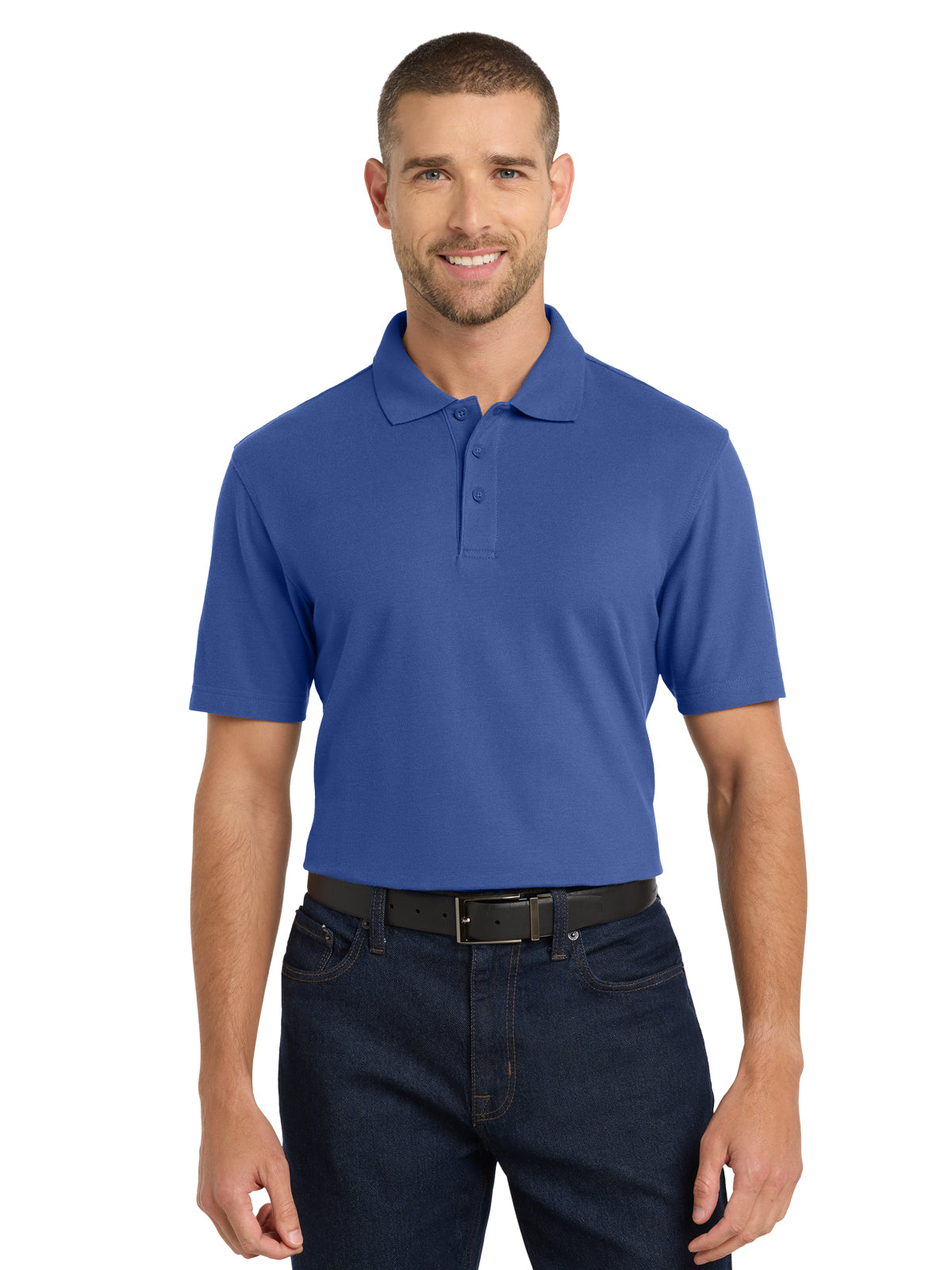 Men's Tall Stain-Release Polo - TLK510 - Royal