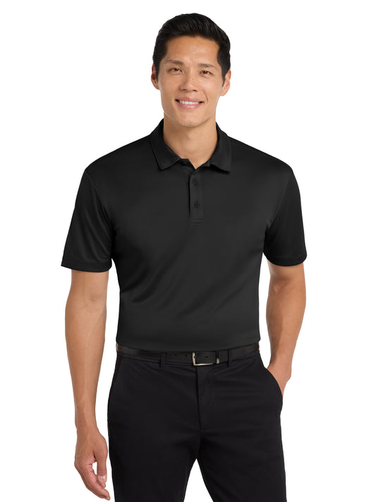 Men's Tall Silk Touch Performance Polo Shirt - TLK540 - Black