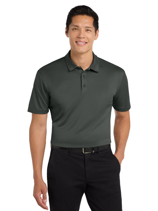 Men's Tall Silk Touch Performance Polo Shirt - TLK540 - Steel Grey