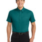 Men's Tall Short Sleeve Easy Care Shirt - TLS508 - Teal Green