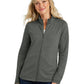 Women's Coveside Full-Zip Jacket - TM1LD001 - Dark Grey Heather
