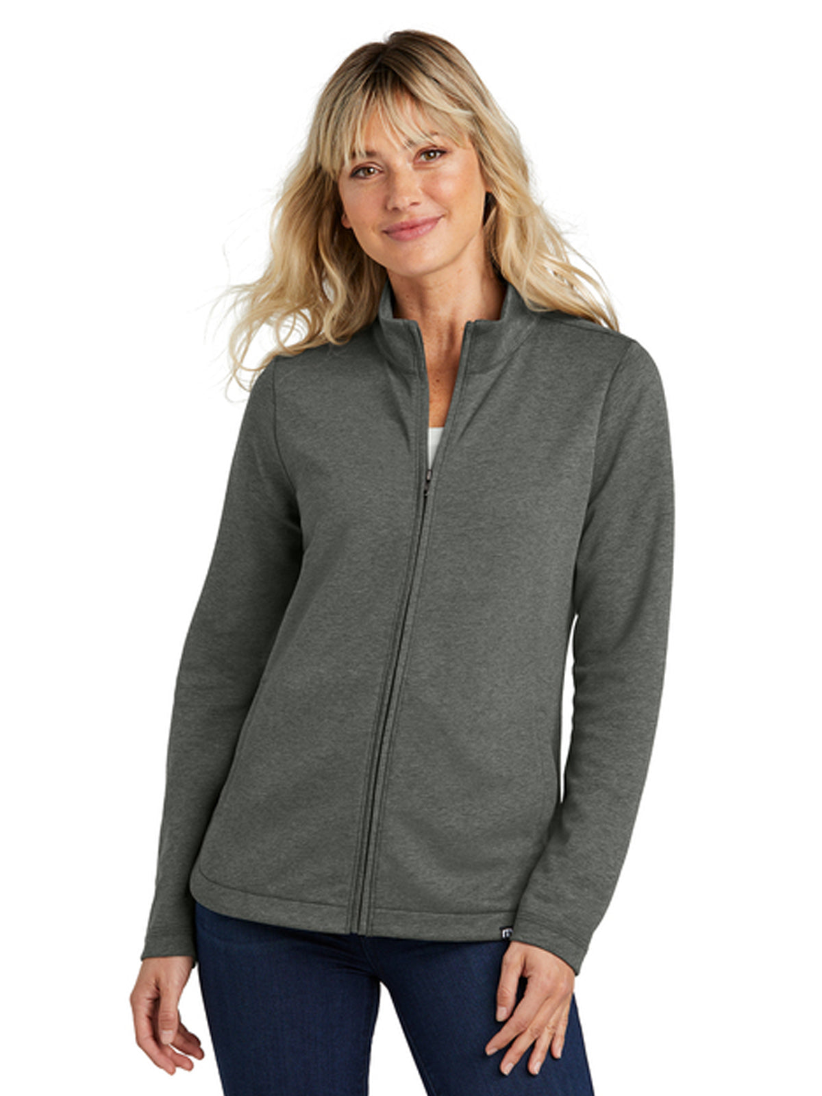 Women's Coveside Full-Zip Jacket - TM1LD001 - Dark Grey Heather