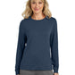 Women's Pocketless Weekend Crew Sweatshirt - TM1LD003 - Blue Nights Heather