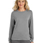 Women's Pocketless Weekend Crew Sweatshirt - TM1LD003 - Light Grey Heather