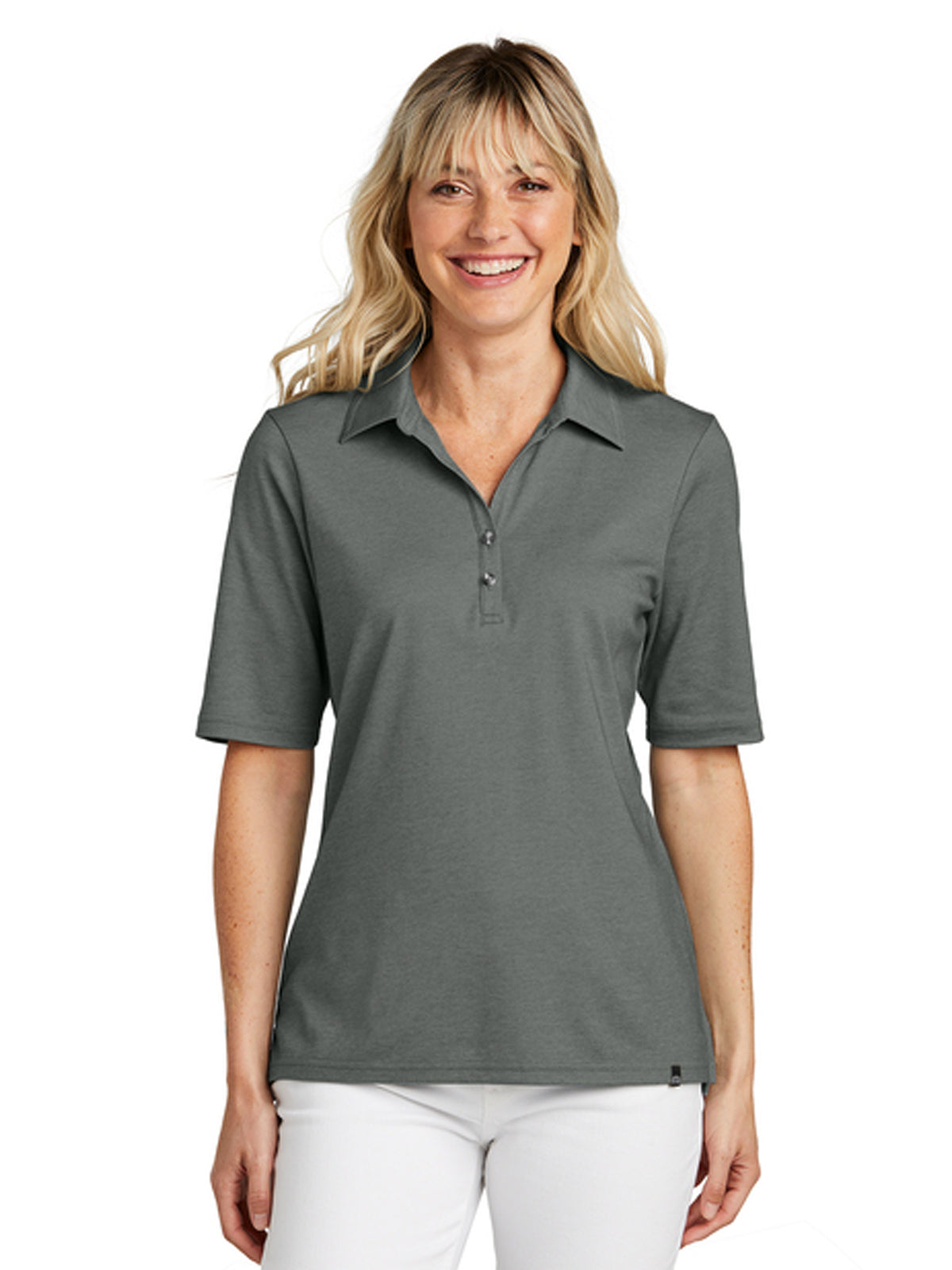 Women's Sunsetters Polo - TM1LD004 - Black Heather