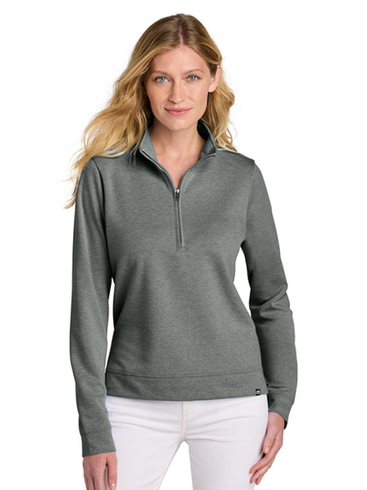 Women’s Coveside 1/2-Zip Sweatshirt - TM1LD007 - Dark Grey Heather