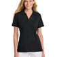 Women’s Glenview Solid Polo - TM1LF071 - Black