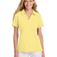 Women’s Glenview Solid Polo - TM1LF071 - Pale Yellow