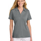 Women’s Glenview Solid Polo - TM1LF071 - Quiet Shade Grey