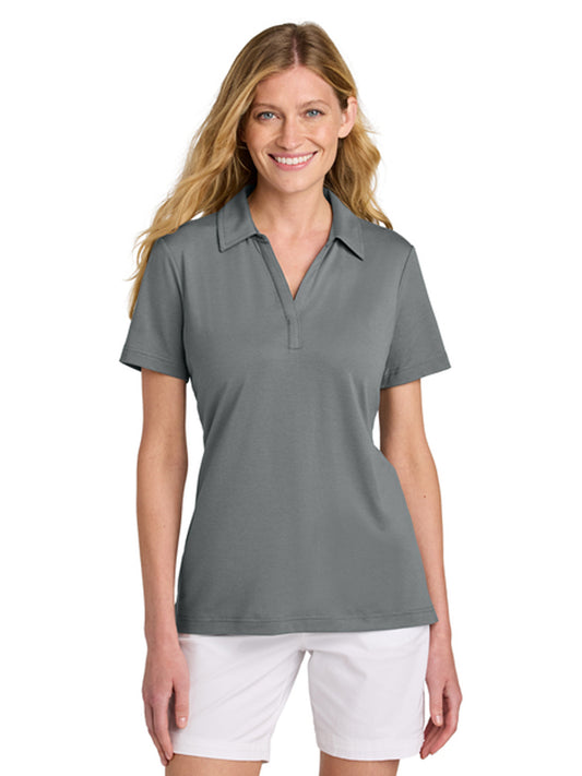 Women’s Glenview Solid Polo - TM1LF071 - Quiet Shade Grey