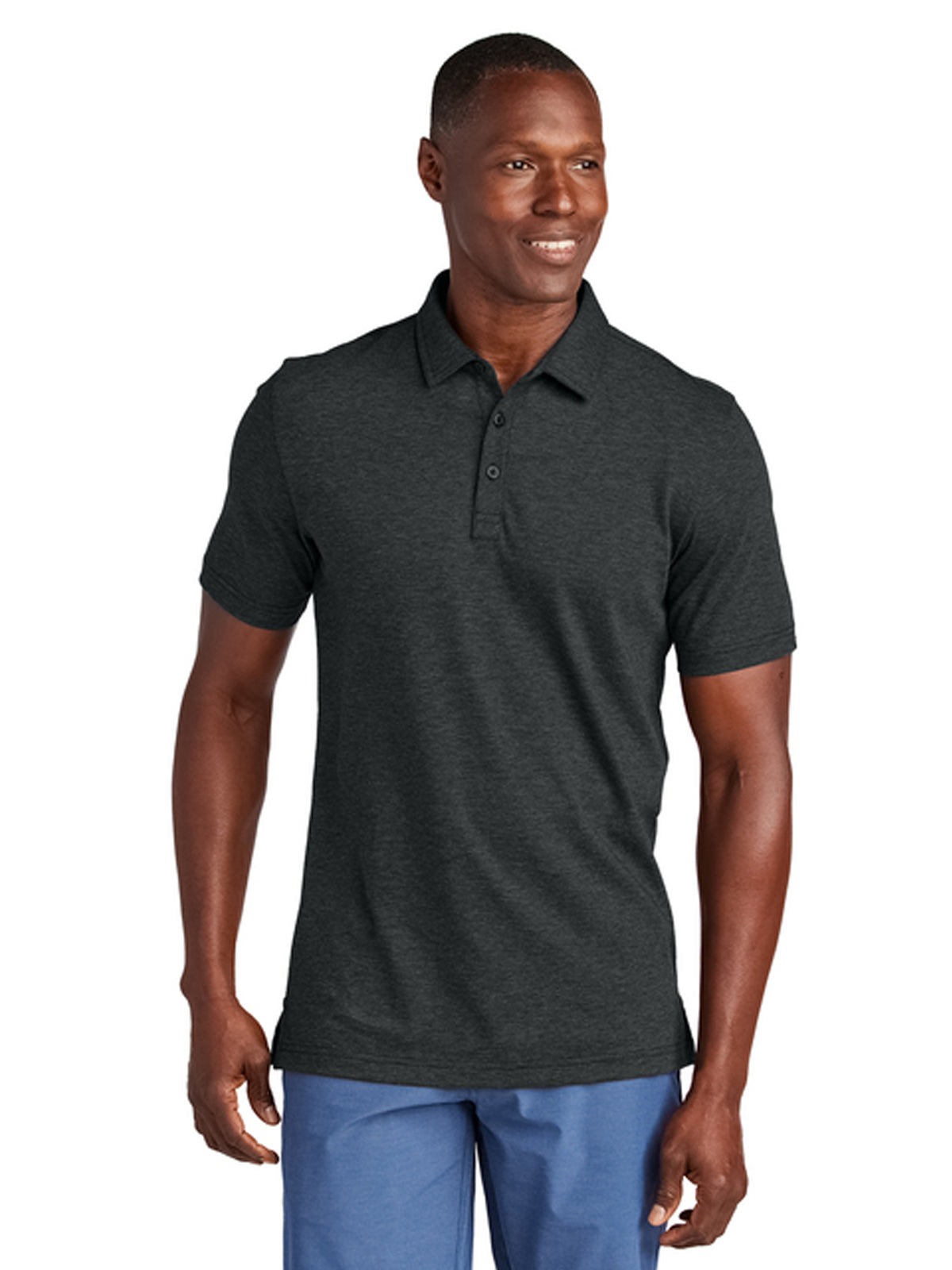Men's Sunnyvale Polo - TM1MAA369 - Black Heather