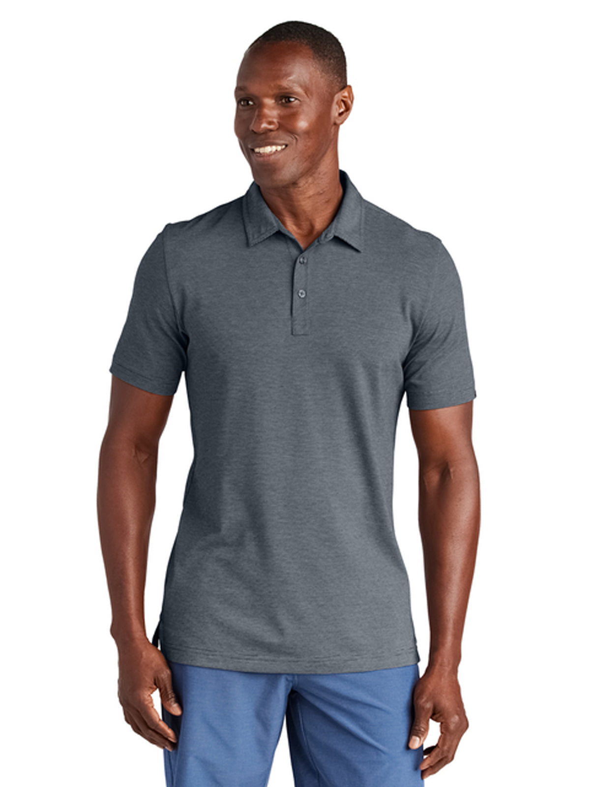 Men's Sunnyvale Polo - TM1MAA369 - Blue Nights Heather