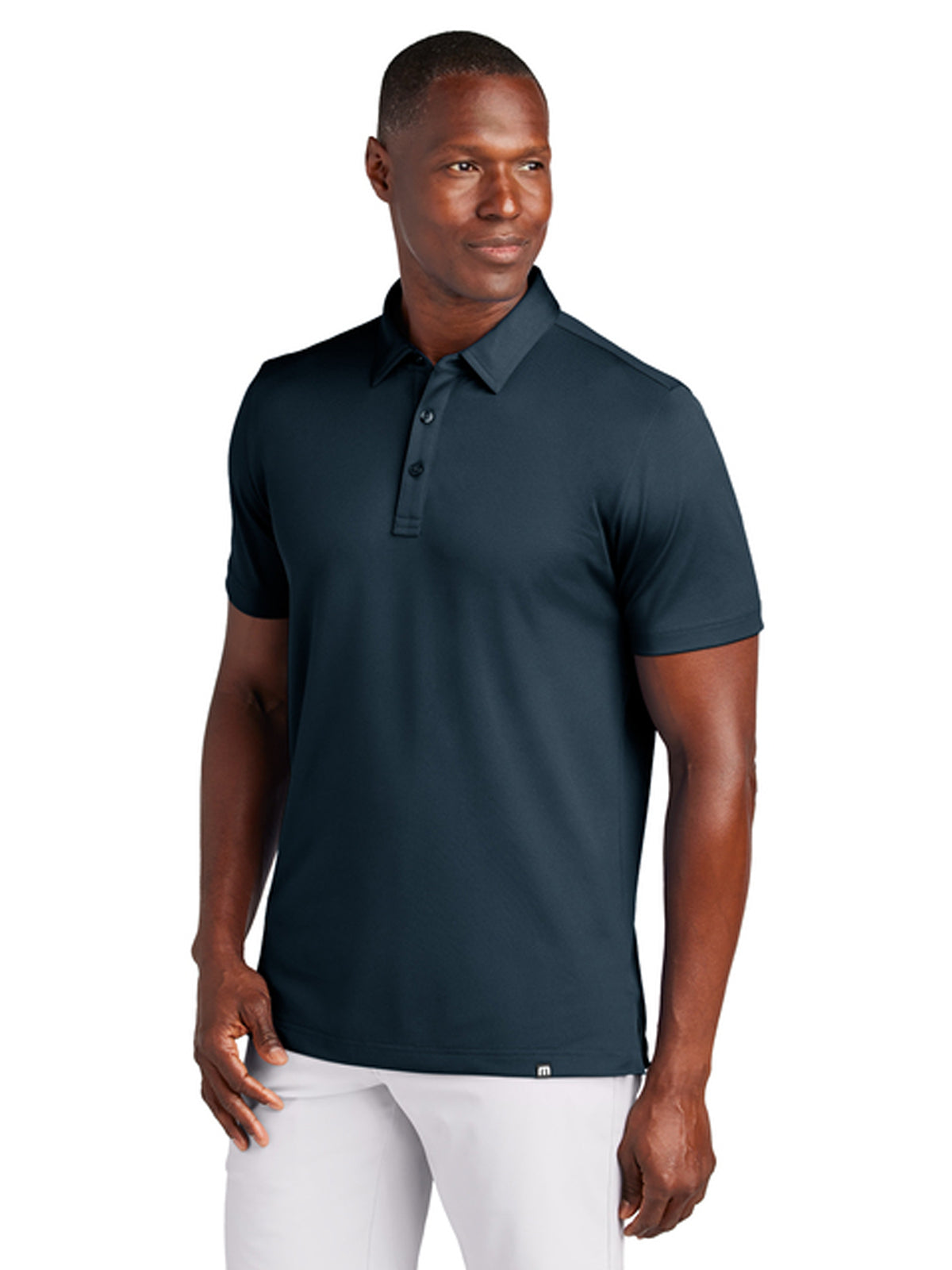 Men's Cabana Solid Polo - TM1MAA370 - Blue Nights