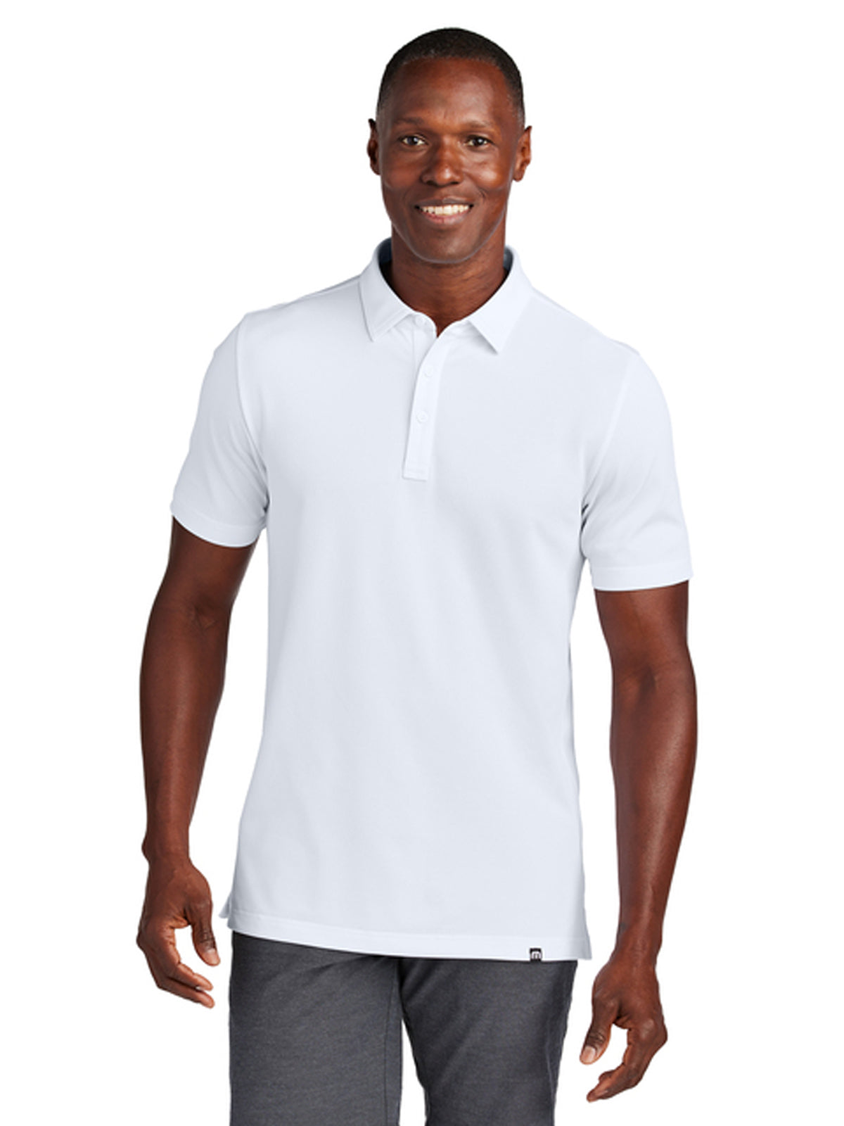 Men's Cabana Solid Polo - TM1MAA370 - White