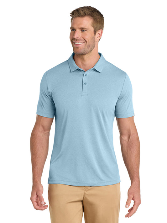 Men's Pocketless Coto Performance Polo - TM1MU410 - Brilliant Blue Heather