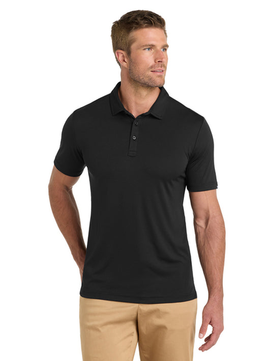 Men's Pocketless Coto Performance Polo - TM1MU410 - Black