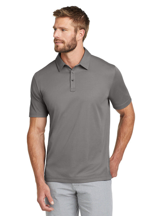 Men's Pocketless Oceanside Solid Polo - TM1MU411 - Quiet Shade Grey