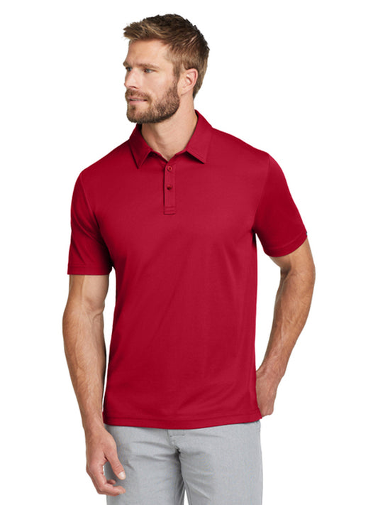 Men's Pocketless Oceanside Solid Polo - TM1MU411 - Scooter Red