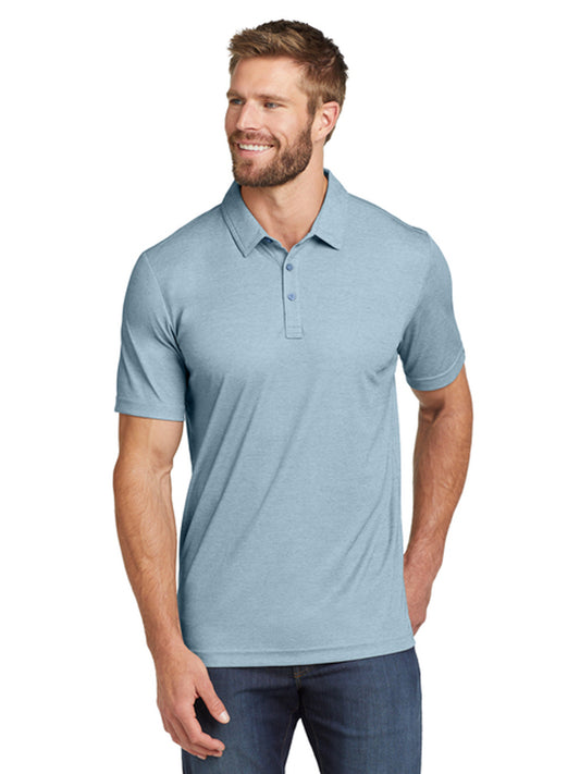 Men's Pocketless Oceanside Heather Polo - TM1MU412 - Allure Heather