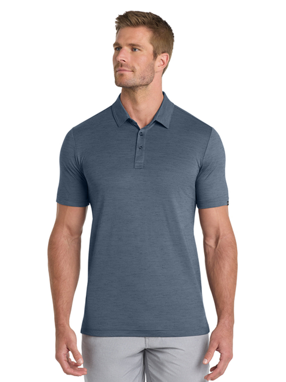 Men's Pocketless Auckland Slub Polo - TM1MW451 - Blue Nights