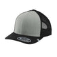 Men's Colorblock Trucker Hat - TM1MY390 - Heather Grey/Black