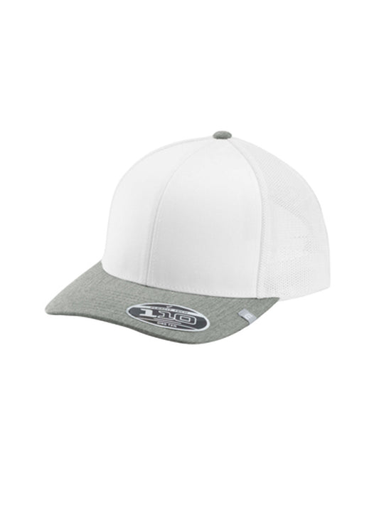 Men's Colorblock Trucker Hat - TM1MY390 - White/ Heather Grey