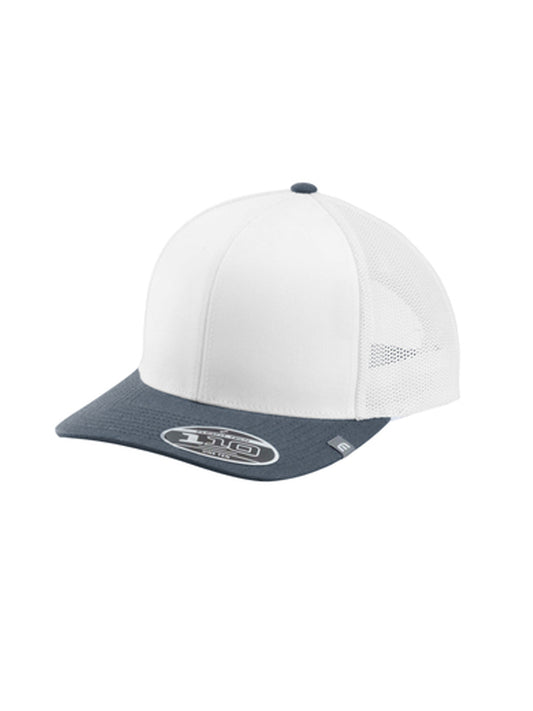 Men's Colorblock Trucker Hat - TM1MY390 - White/ Vintage Indigo