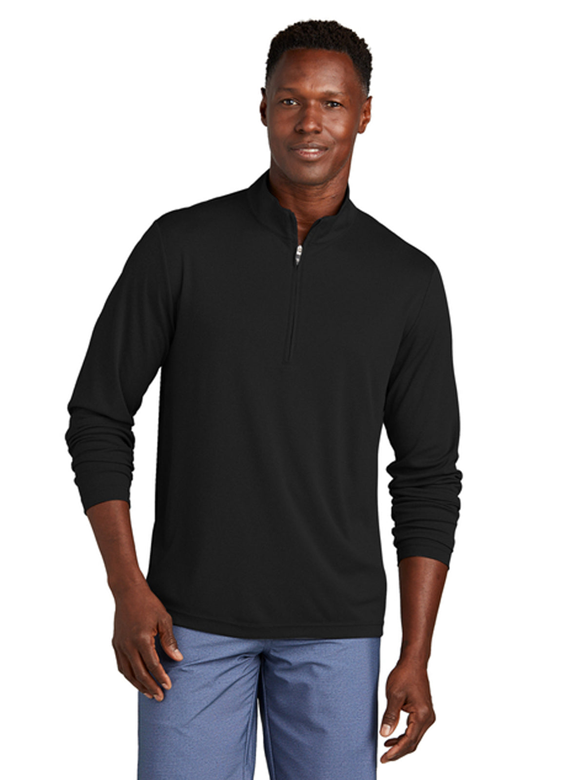 Men's Coto Performance 1/4-Zip Sweatshirt - TM1MY397 - Black