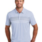 Men's Pocketless Chest Stripe Perfomance Polo - TM1MY400 - Kentucky Blue Heather