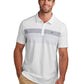 Men's Coastal Chest Stripe Polo - TM1MY402 - White