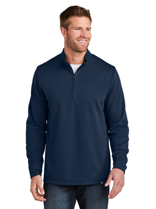 Men's Coveside 1/4-Zip Sweatshirt - TM1MZ339 - Blue Nights