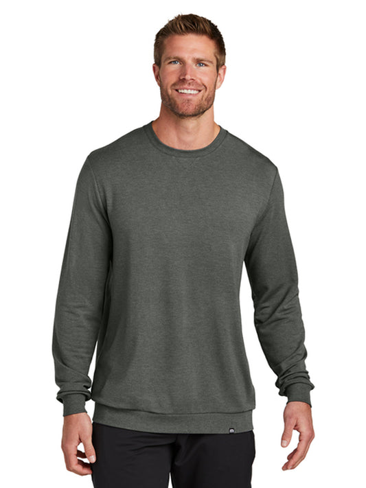 Men's Pocketless Weekend Crew Sweatshirt - TM1MZ342 - Dark Grey Heather