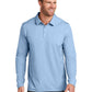 Men's Oceanside Heather Long Sleeve Polo - TM1MZ343 - Allure Heather