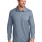 Men's Oceanside Heather Long Sleeve Polo - TM1MZ343 - Blue Nights Heather