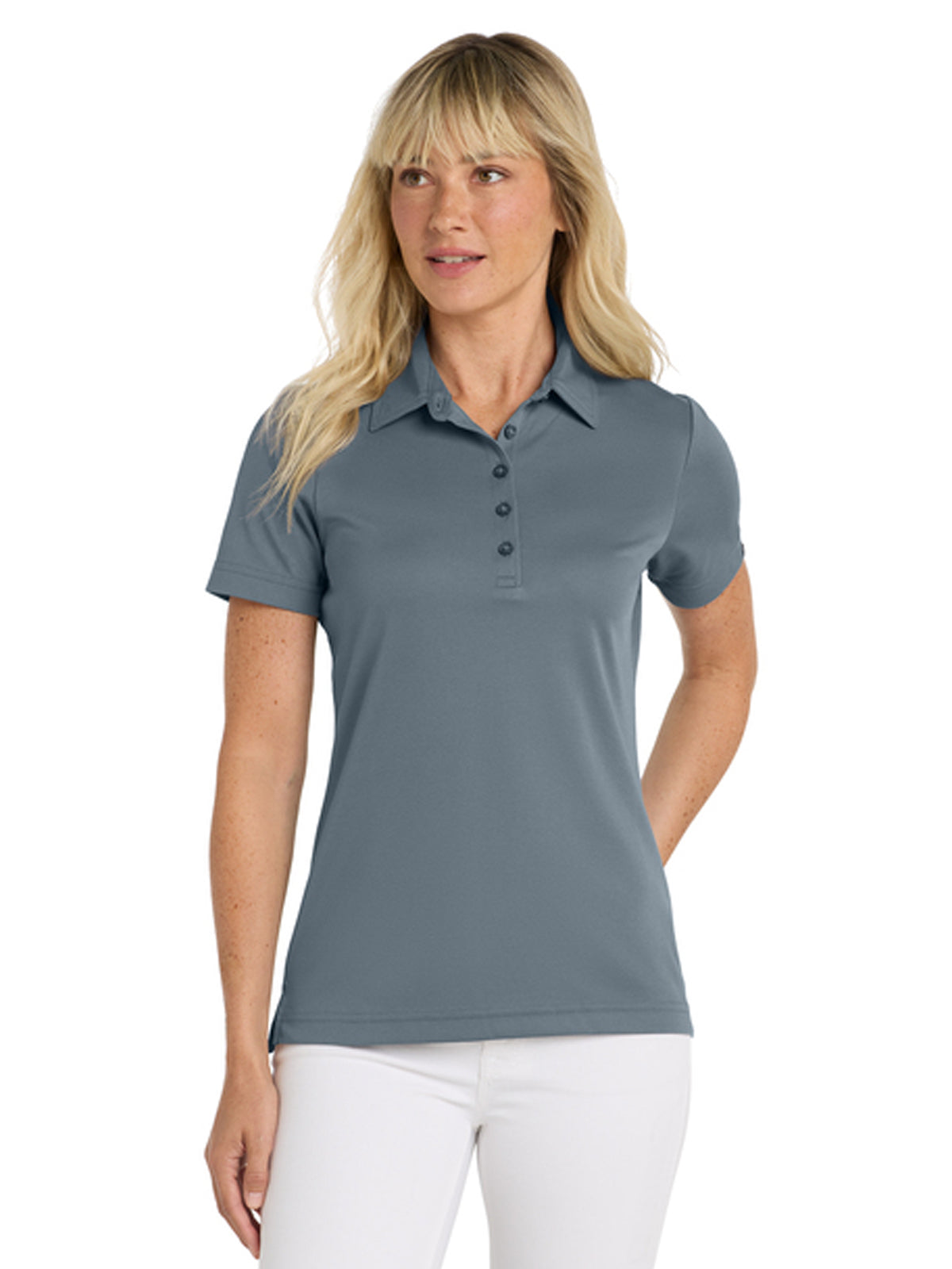 Women's Oceanside Solid Polo - TM1WW001 - Blue Nights