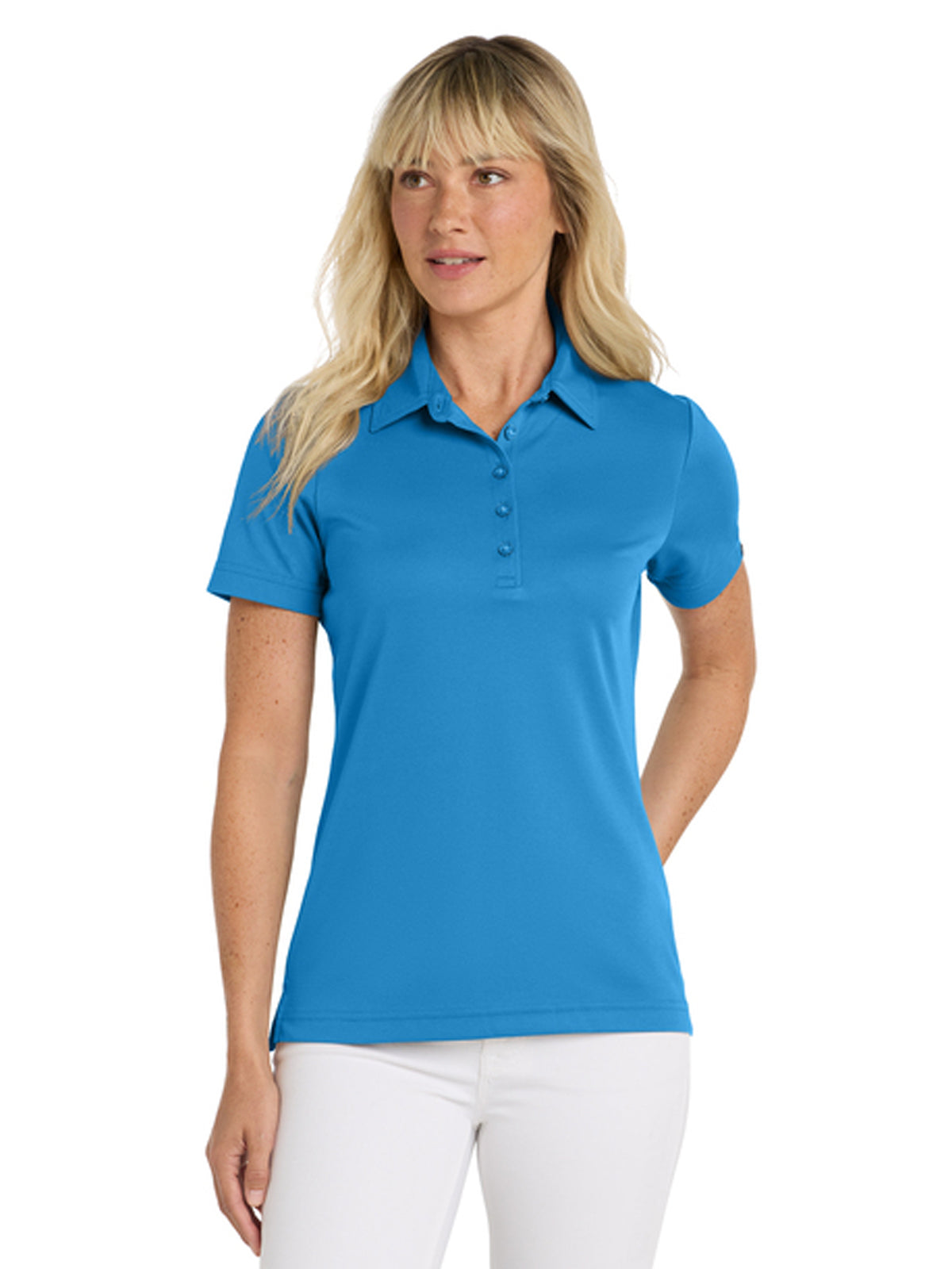 Women's Oceanside Solid Polo - TM1WW001 - Classic Blue