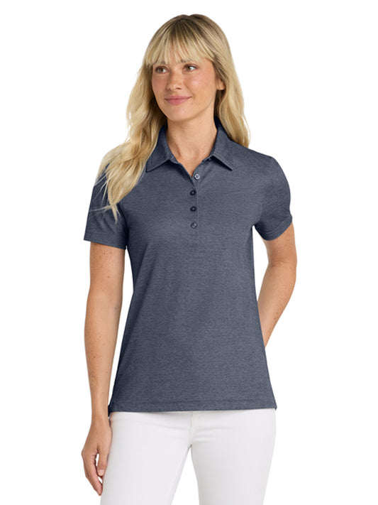 Women's Oceanside Heather Polo - TM1WW002 - Blue Nights Heather