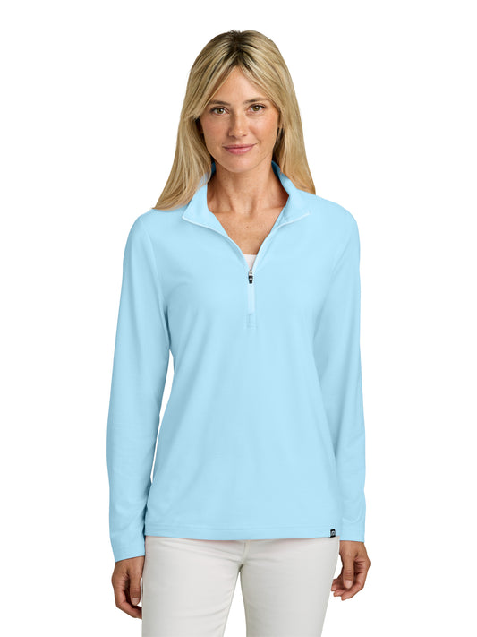 Women's Crestview 1/4-Zip Sweatshirt - TM1WW003 - Dream Blue